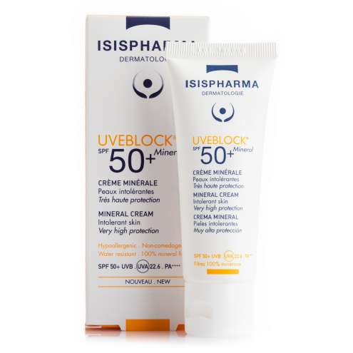 ISISPHARMA Uveblock Mineral krém SPF50+ 40 ml